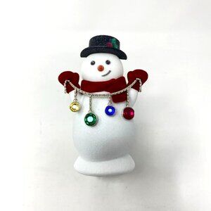 Bath & Body Works Wallflowers Fragrance Plug Nightlight Ornament Snowman